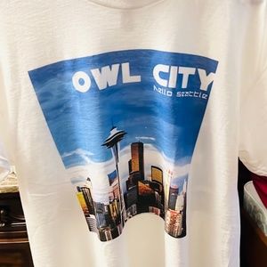 Owl City Hello Seattle Shirt